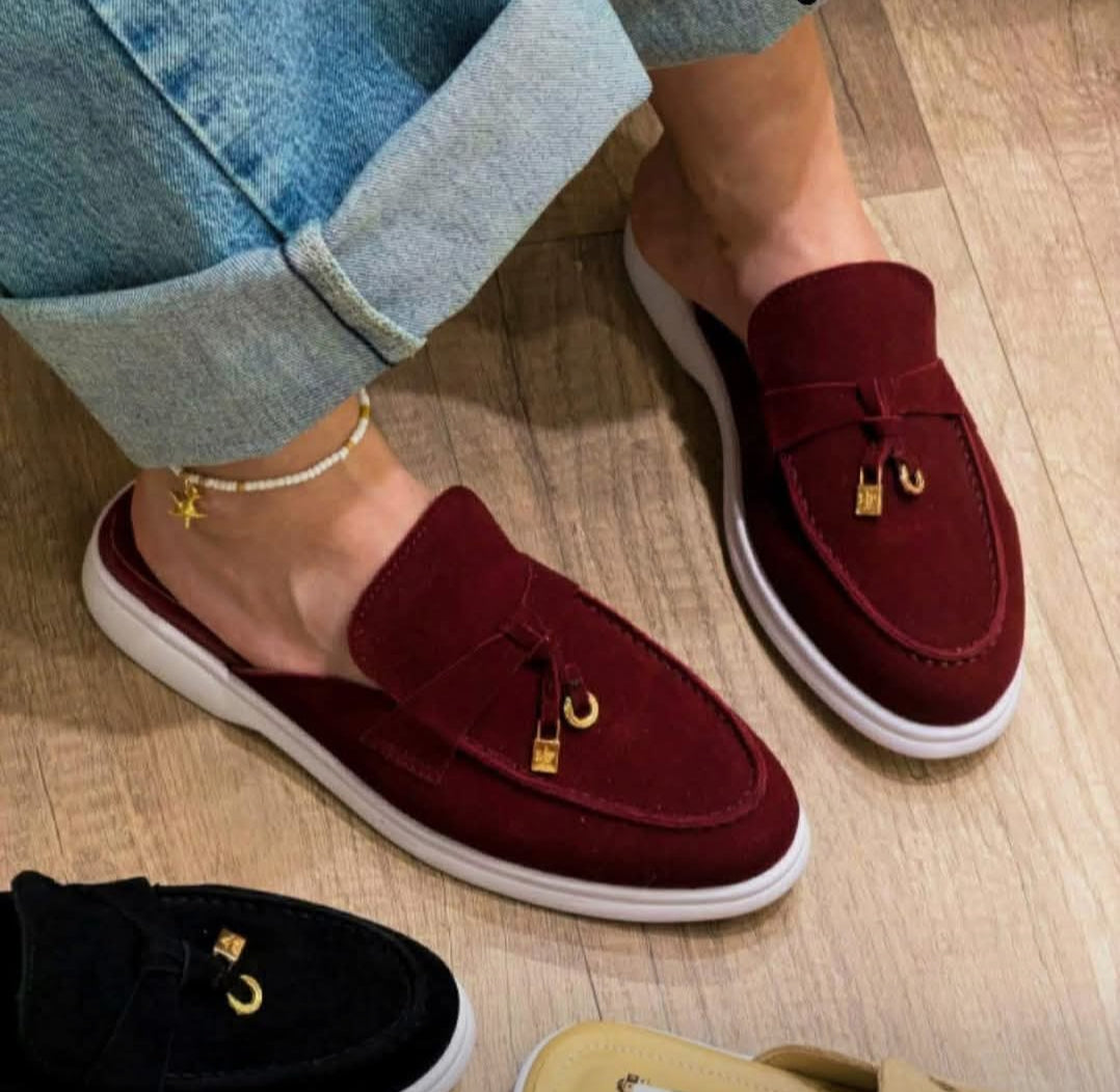 Loro piana en cuir véritable