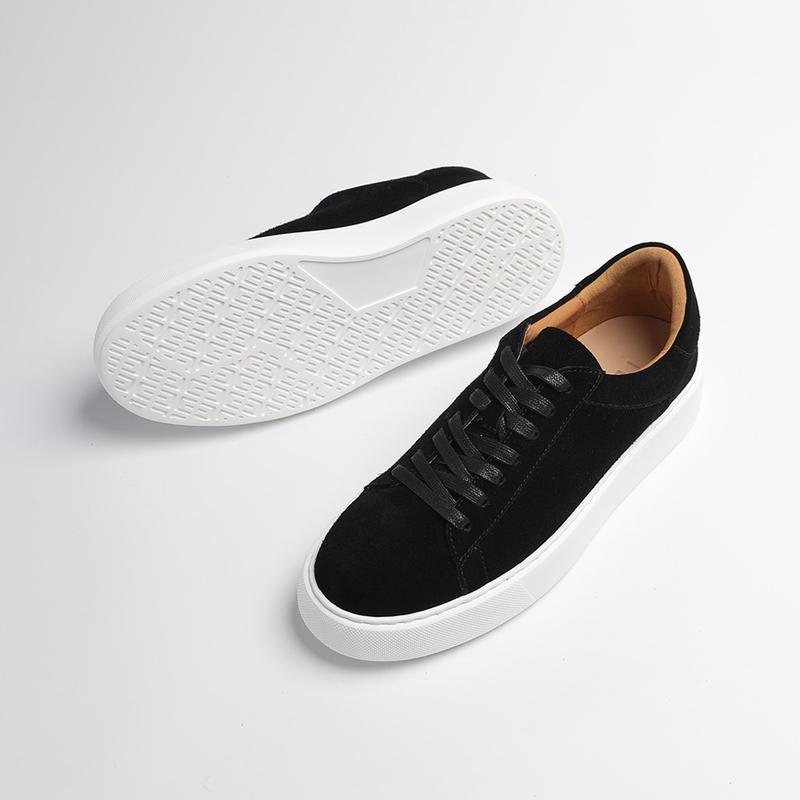 Baskets en cuir suédé pour homme