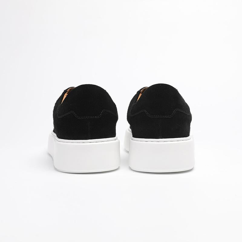 Baskets en cuir suédé pour homme